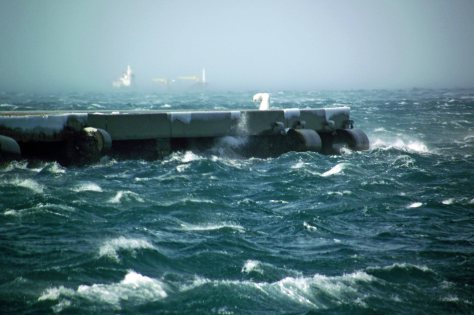 Una tipica foto quando soffia la Bora (foto di B. Mannino 2012)