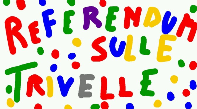 Referendum sulle trivelle: gli italiani dicono NO… al diritto di voto.