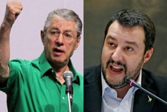 salvini e bossi