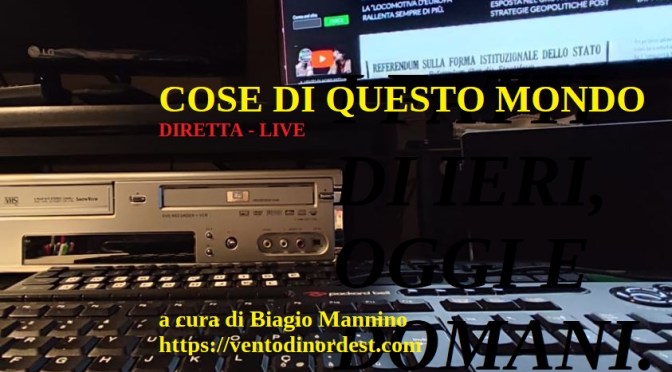 Si conclude un’altra settimana di parole, parole e… parole.